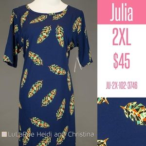 LuLaRoe 2XL Julia dress